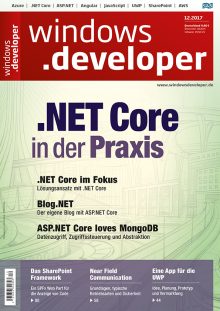 windows.developer issue on .NET Core
