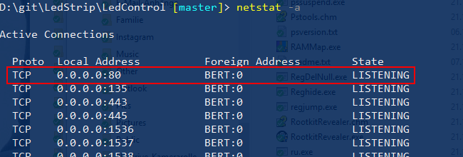 netstat