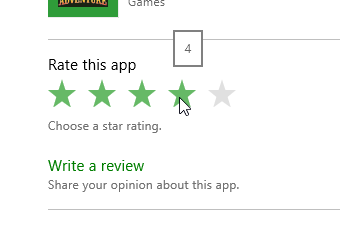 rating windows store