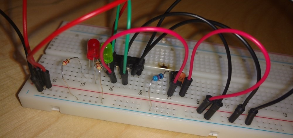 Traffic Light Breadboard