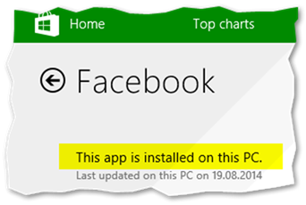 windows store before