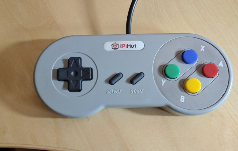The game pad - before