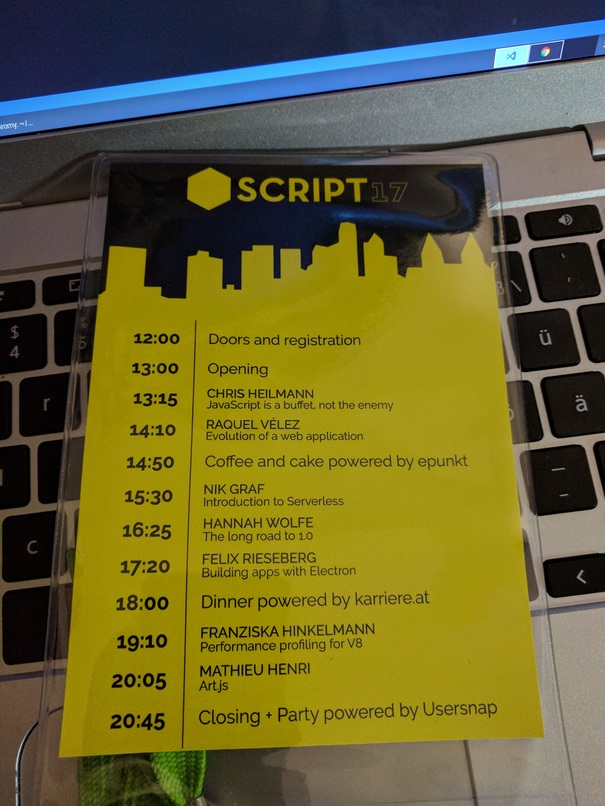 conference agenda