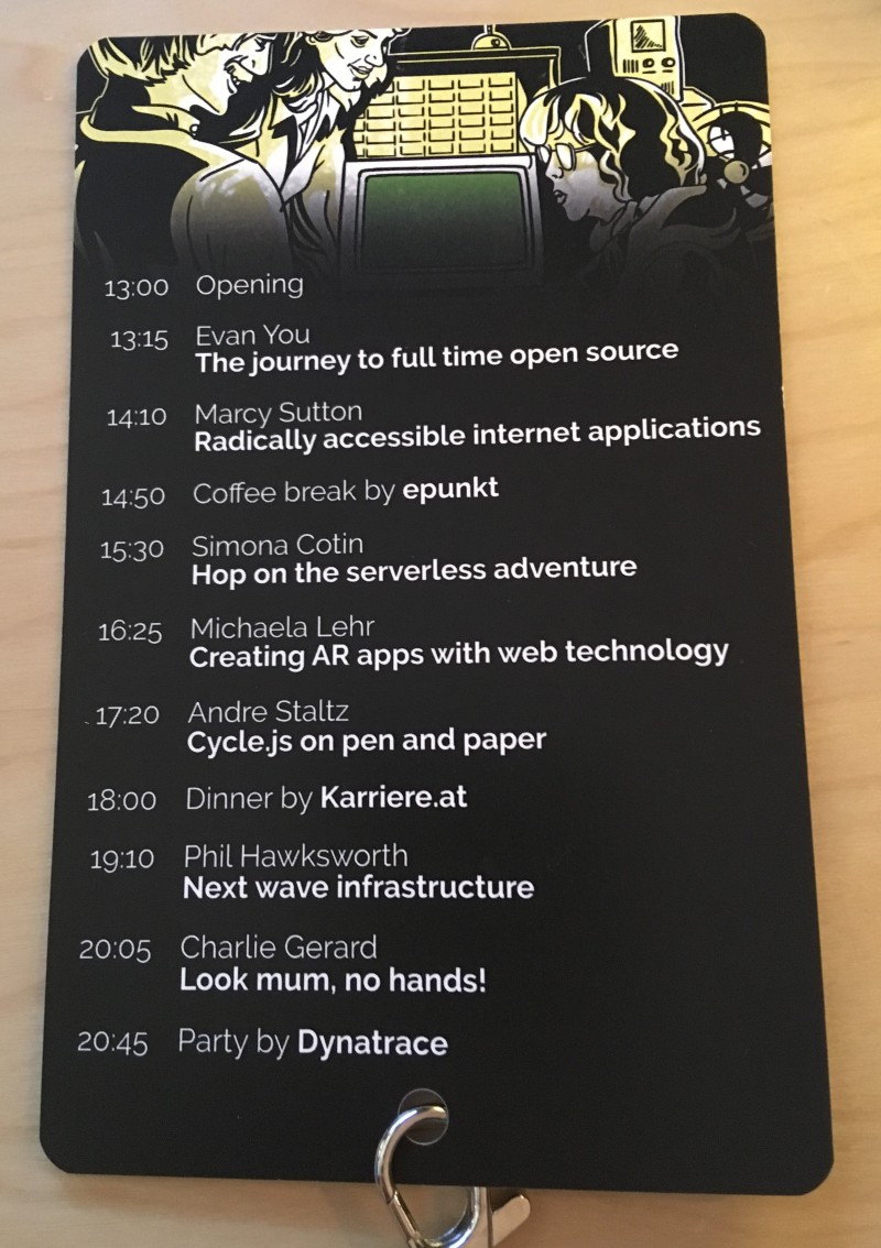 conference agenda