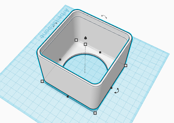 3D modelled speaker case