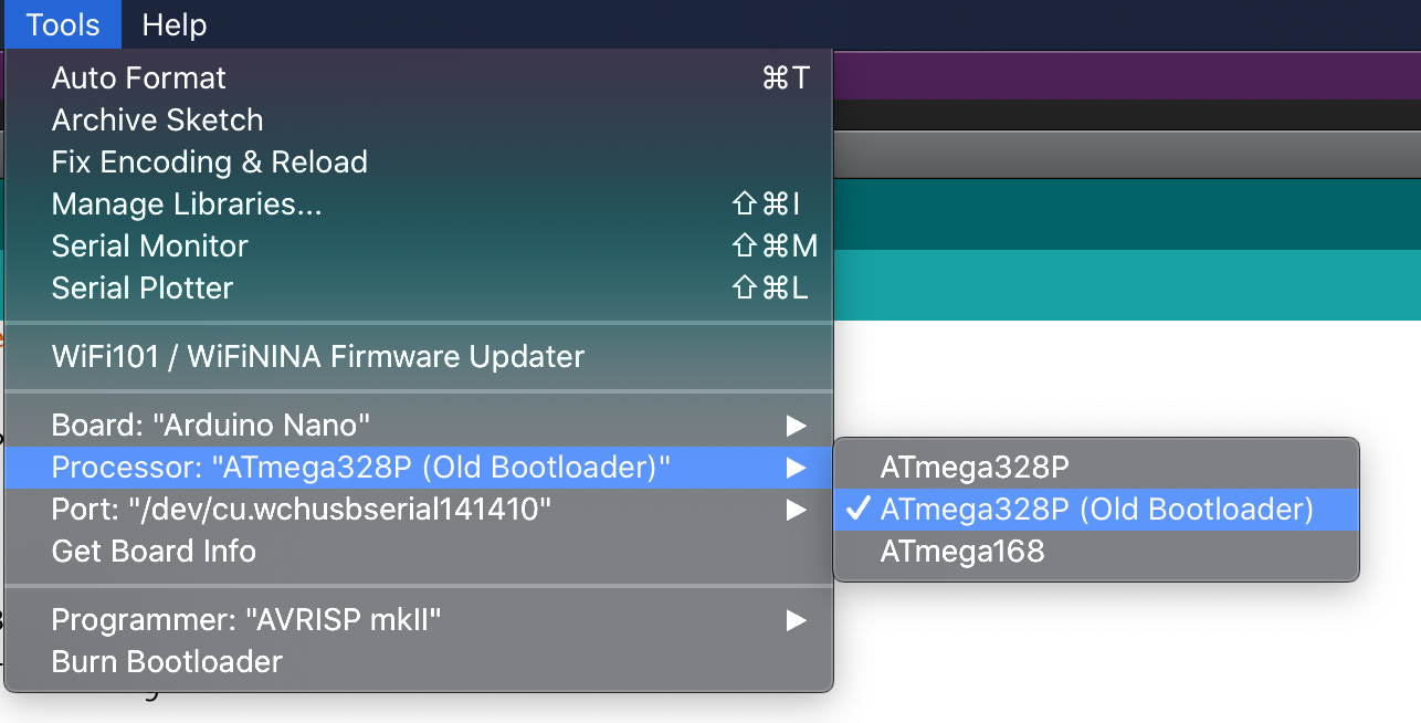 Arduino upload error