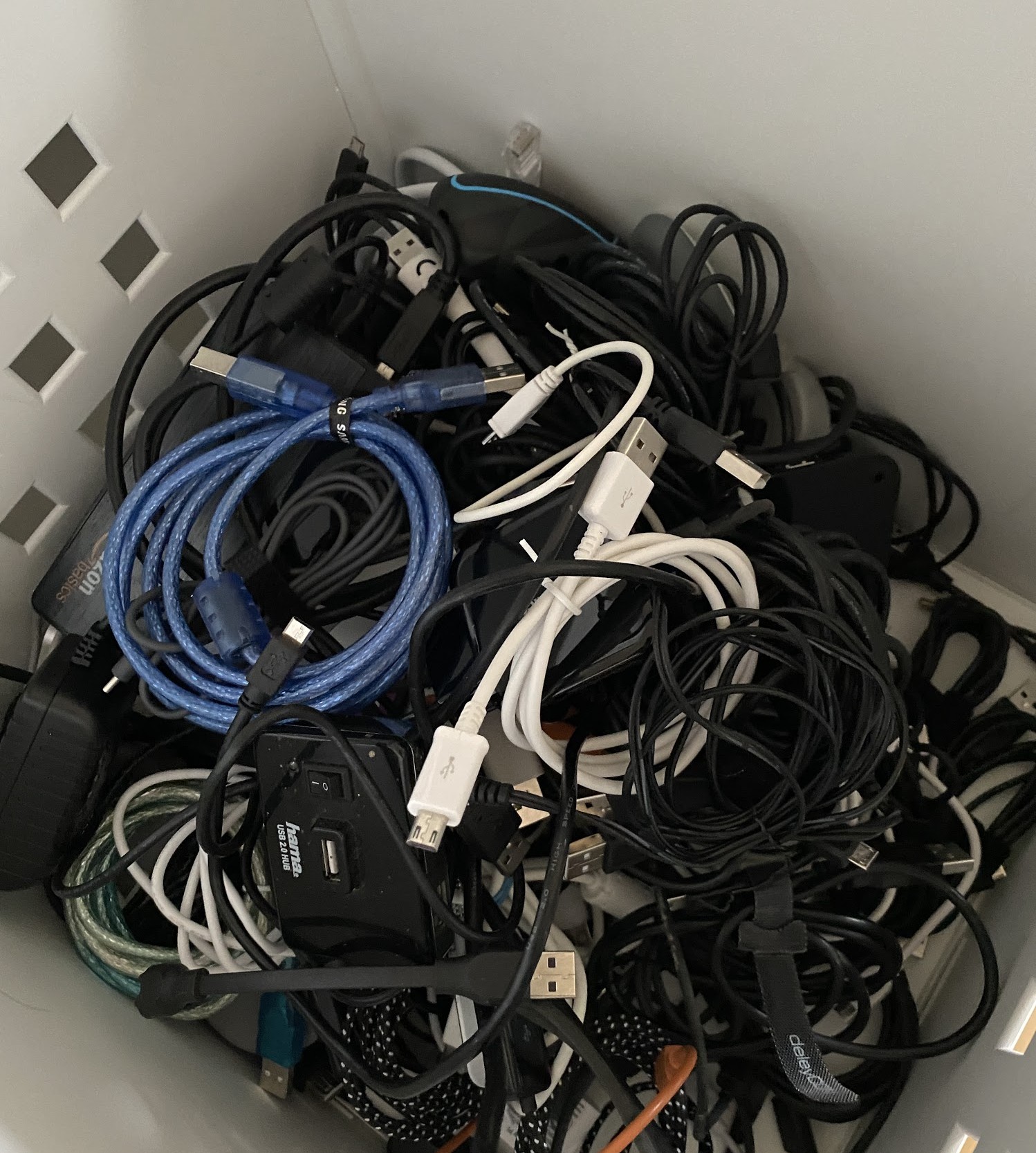 Box of cables