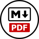 Markdown PDF extension logo