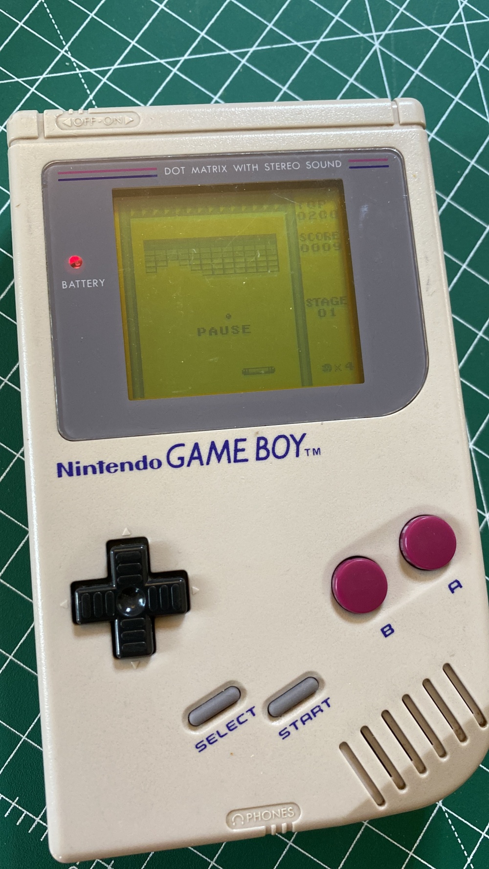 GameBoy with the fixed display