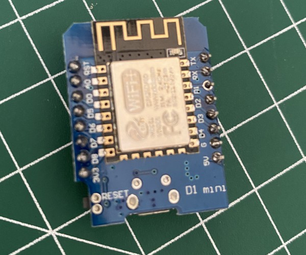 The WeMos D1 Mini board