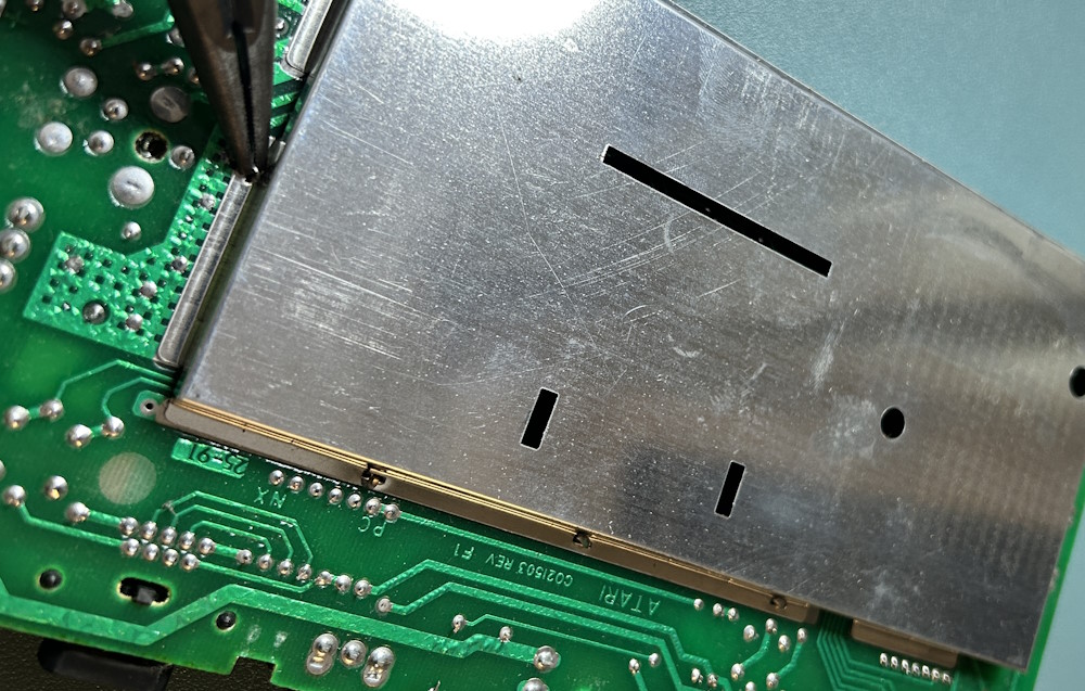 Removing the RF shielding