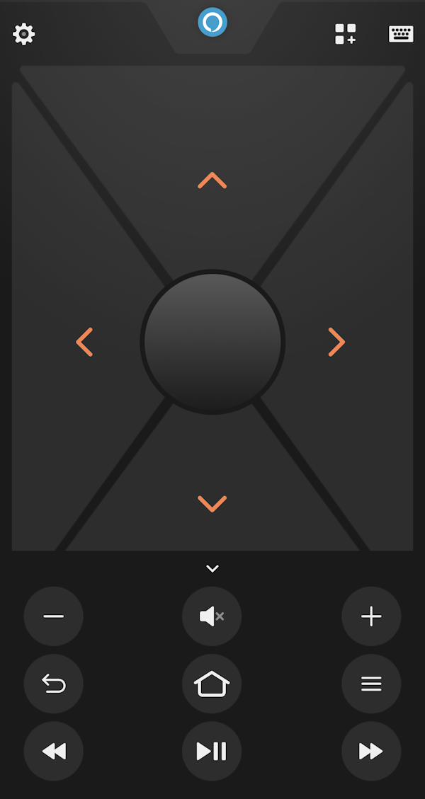 The Fire TV app as your remote