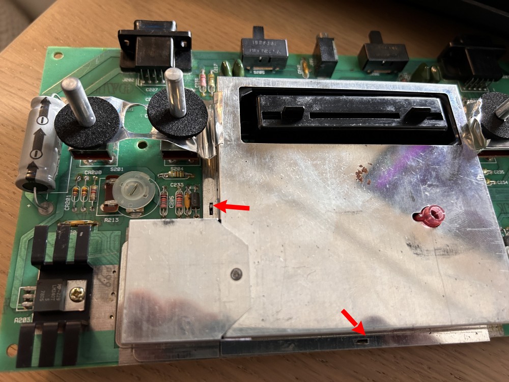 Removing the RF shielding