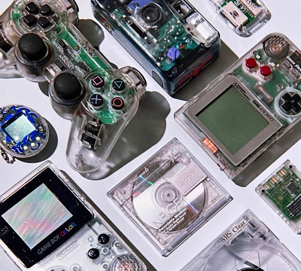 Transparent plastic electronics