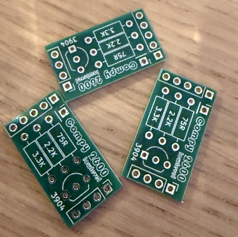First batch of mod PCBs