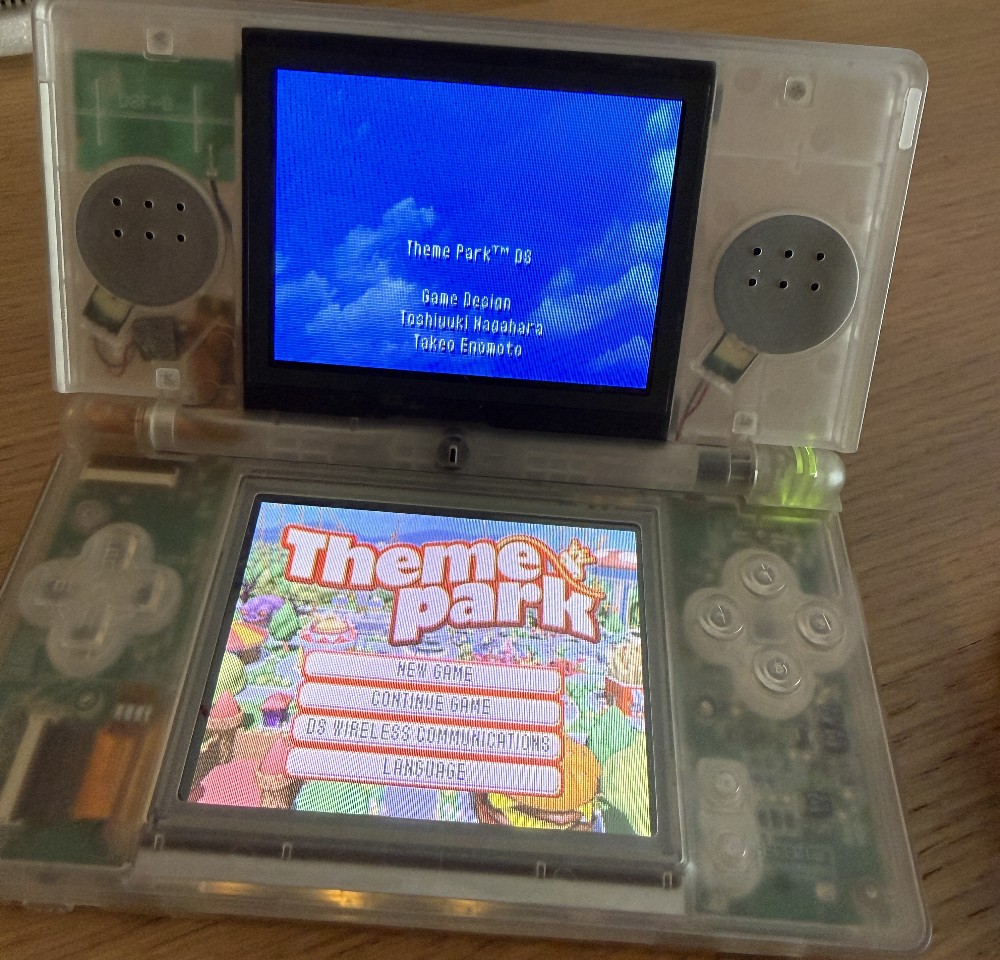 The finished console