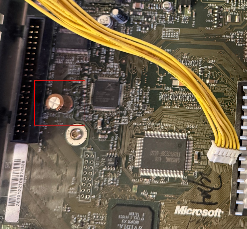 The Xbox clock capacitor